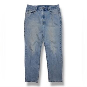 FACONNABLE Light Wash Relaxed Fit Jeans VINTAGE 38x32